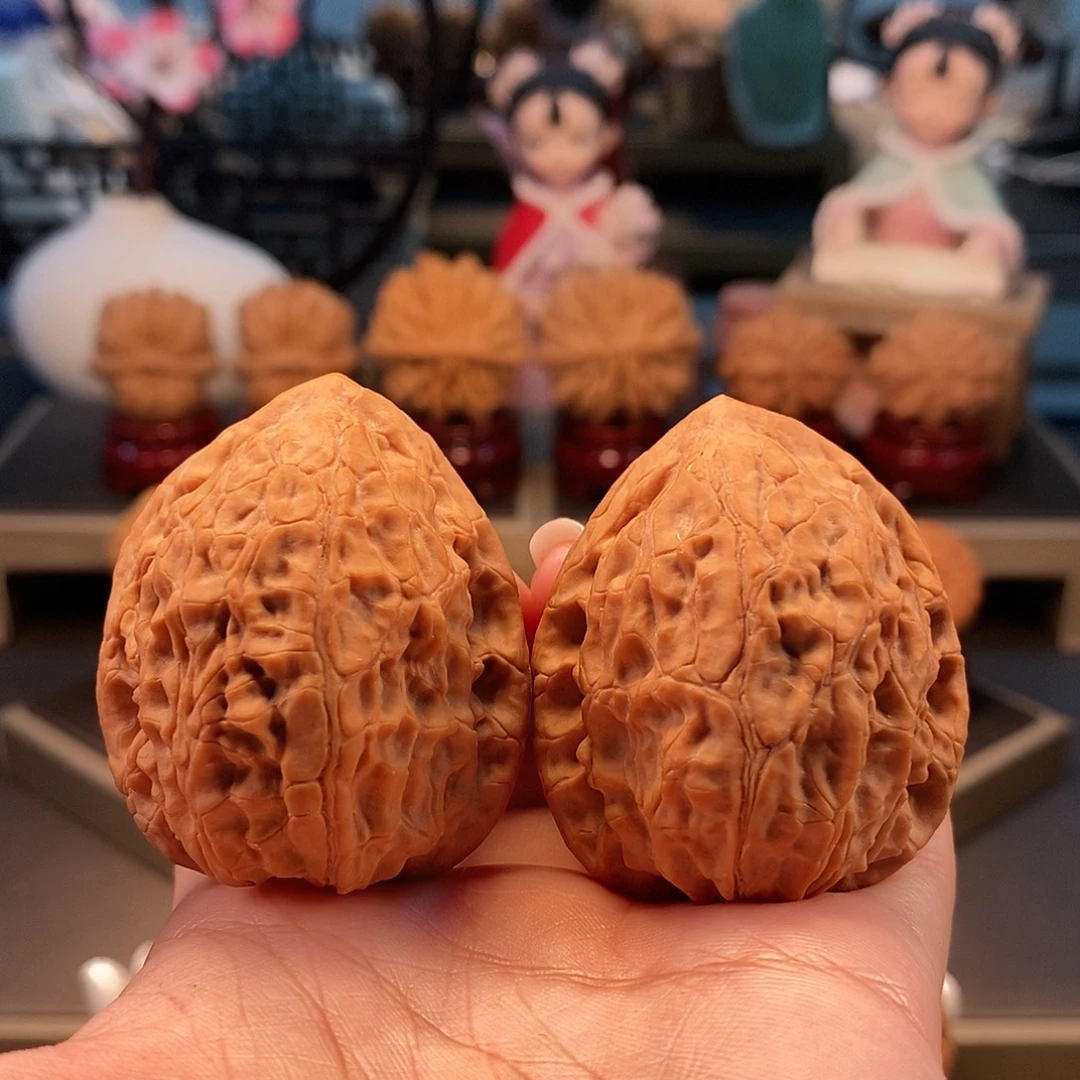 把件文玩核桃40蟒皮王，高端稀缺