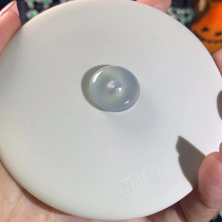 翡翠未镶嵌颈饰平安扣