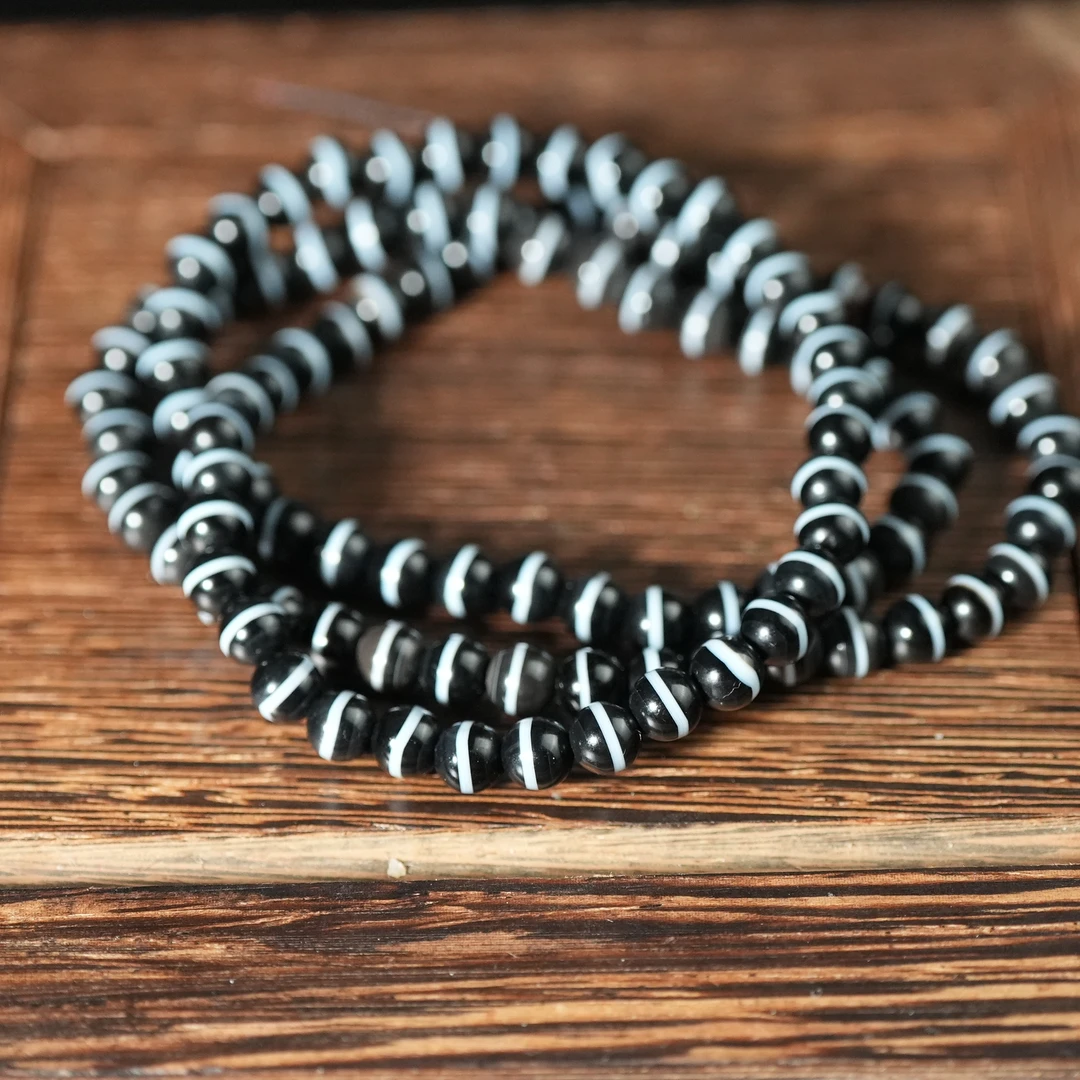 十九世纪一线药师玛瑙圆珠108子【古珠精选】AABS2505031006