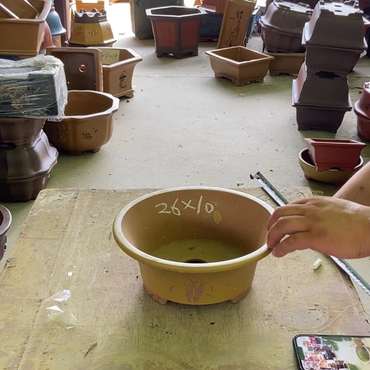 紫砂花盆紫砂紫砂