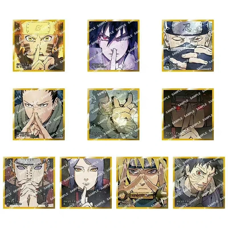 【日谷】火影忍者扭蛋mini色纸第四弹盲盒