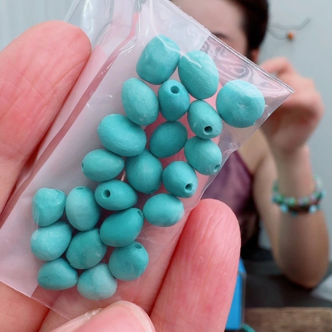 未镶嵌绿松石珠宝奇石