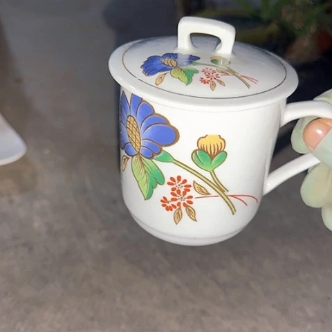 瓷片国营厂库存盖杯