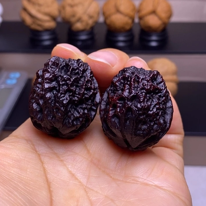 把件文玩核桃麒麟地闷54