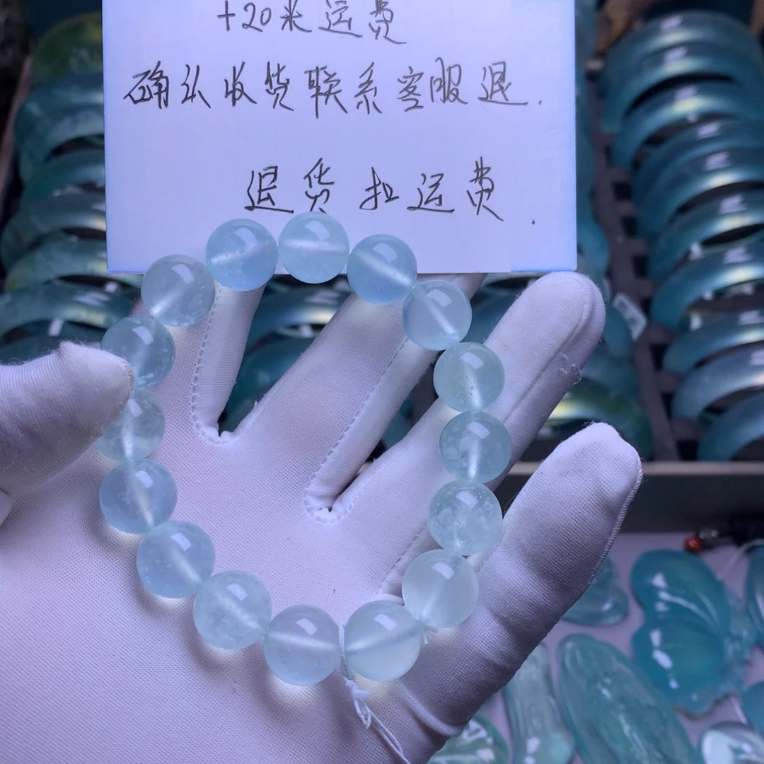 未镶嵌蛇纹石玉手串