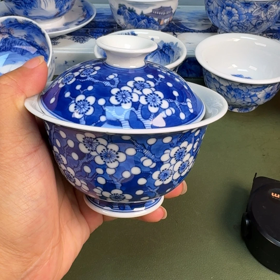 景德镇纯手绘茶具圆圆218
