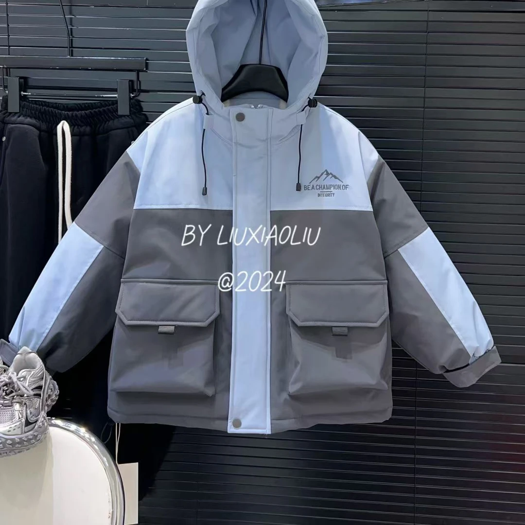 杭州六小六正版 BY LIUXIAOLIU冬季儿童派克服15396