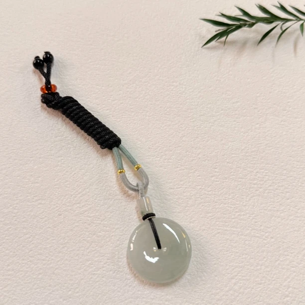 【六六中古】孤品复古翡翠挂件ty3375