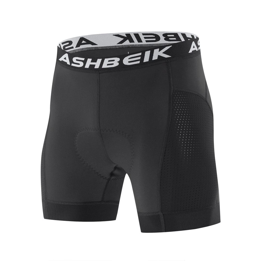 【休闲骑行内裤】骑行内裤透气速干高弹硅胶垫减震自行车运动装备