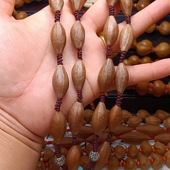 橄榄核手串/手链橄榄核脖挂铁核柳叶