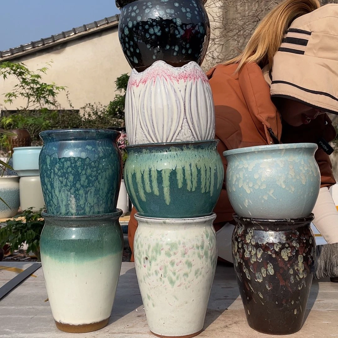 红陶王嫂花盆直播0311-127框