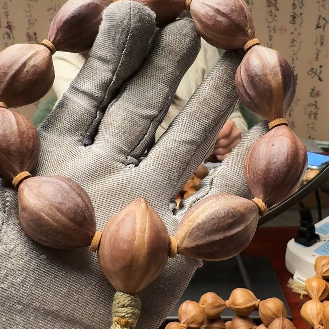 把件橄榄核紫皮核