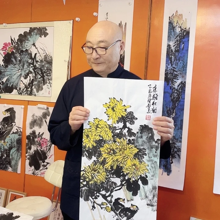 国画张圣敏先生纯手绘作品