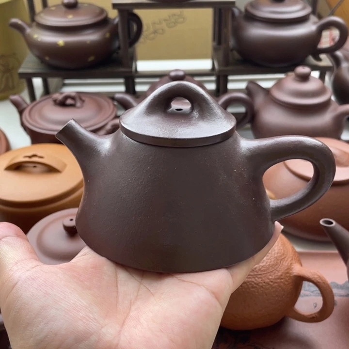 茶壶紫砂宜兴紫砂微瑕微瑕200cc