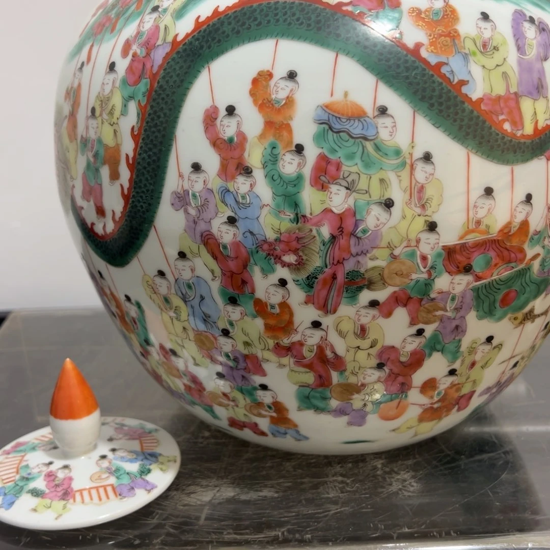 阿*`百子西瓜罐子