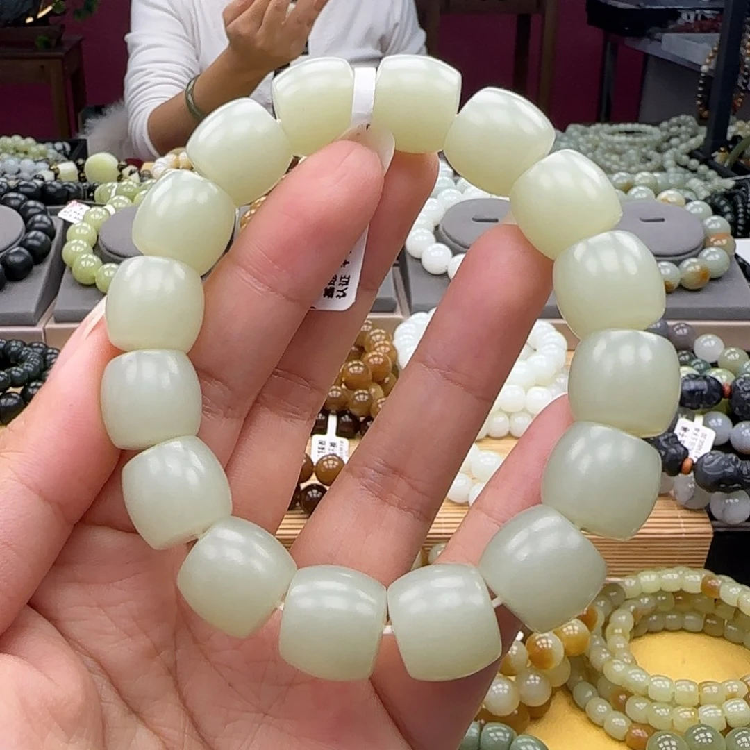和田玉手链未镶嵌