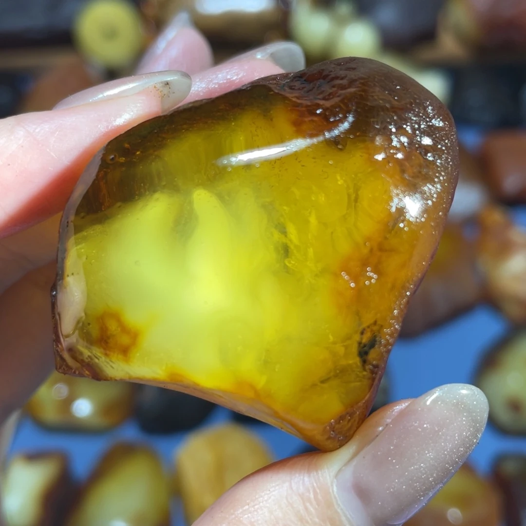 定制琥珀未镶嵌波罗的海琥珀蜜蜡原石
