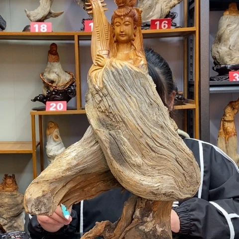 柏木（崖柏）太行崖柏陈化料摆件