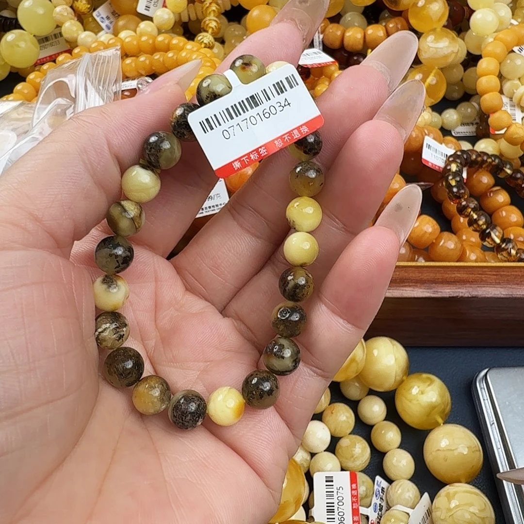 琥珀未镶嵌珠宝奇石