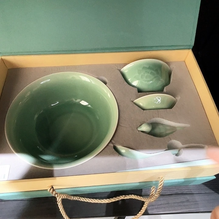 景德镇开播宠粉浮力一人食茶具