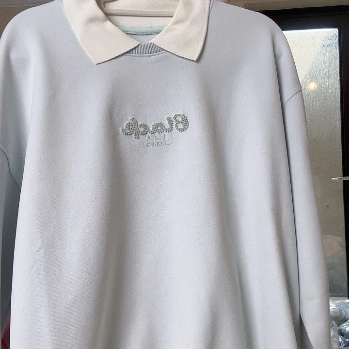 三醋酯纤维孤品卫衣90-130