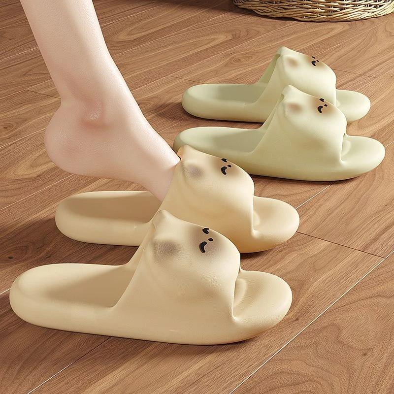 可爱防滑拖鞋女士夏季2025新款家居室内防臭情侣浴室eva卡通凉拖