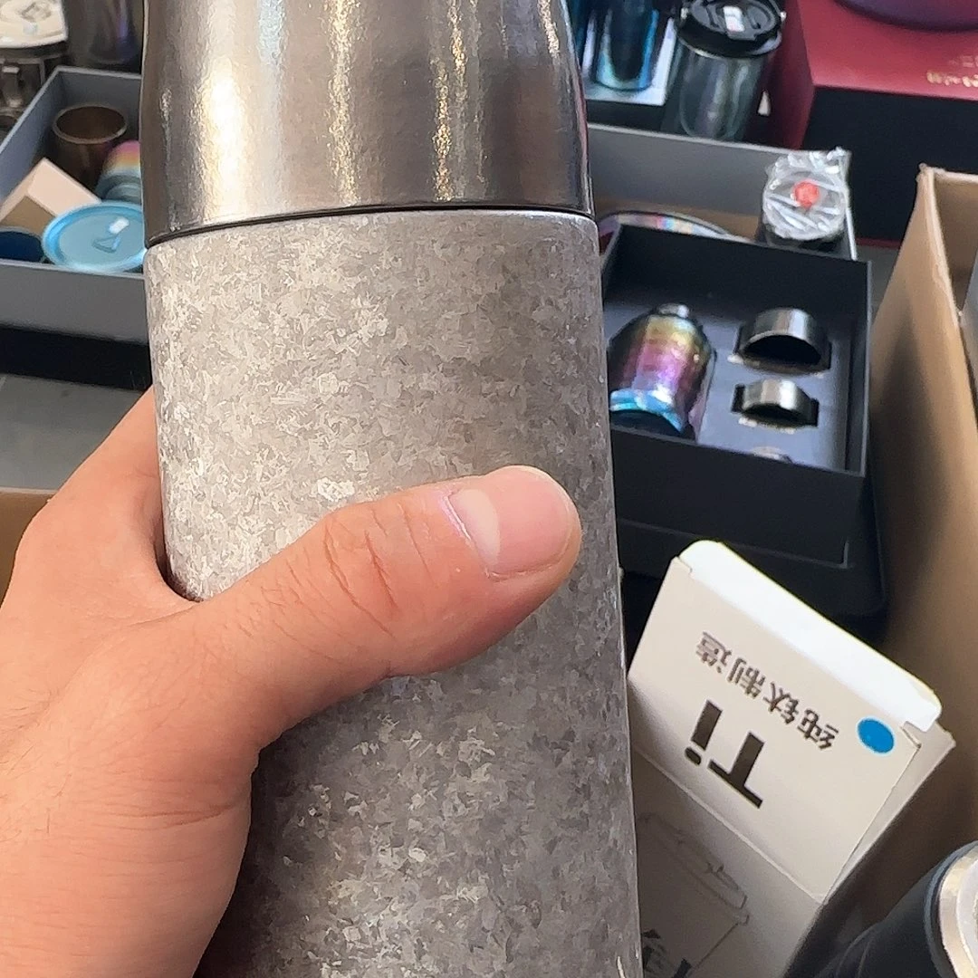纯钛钛色焖茶杯一个瑕疵