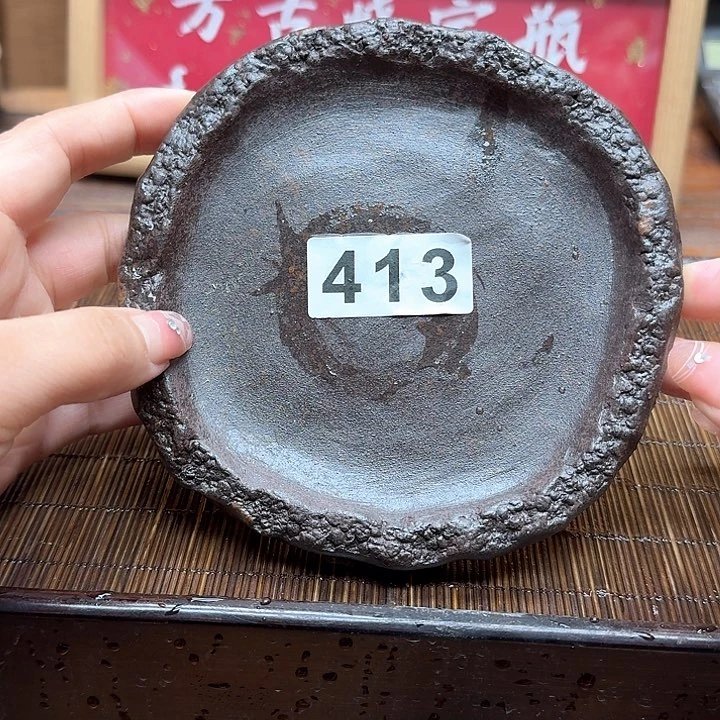纯手工制作粗陶茶具