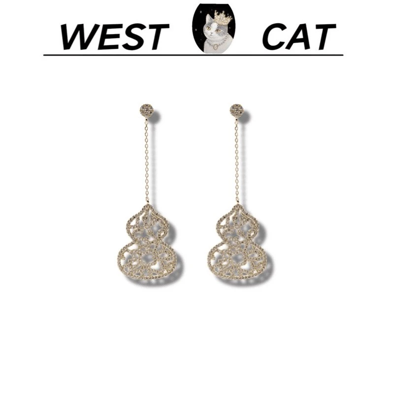 外货高品轻奢耳钉E-6879