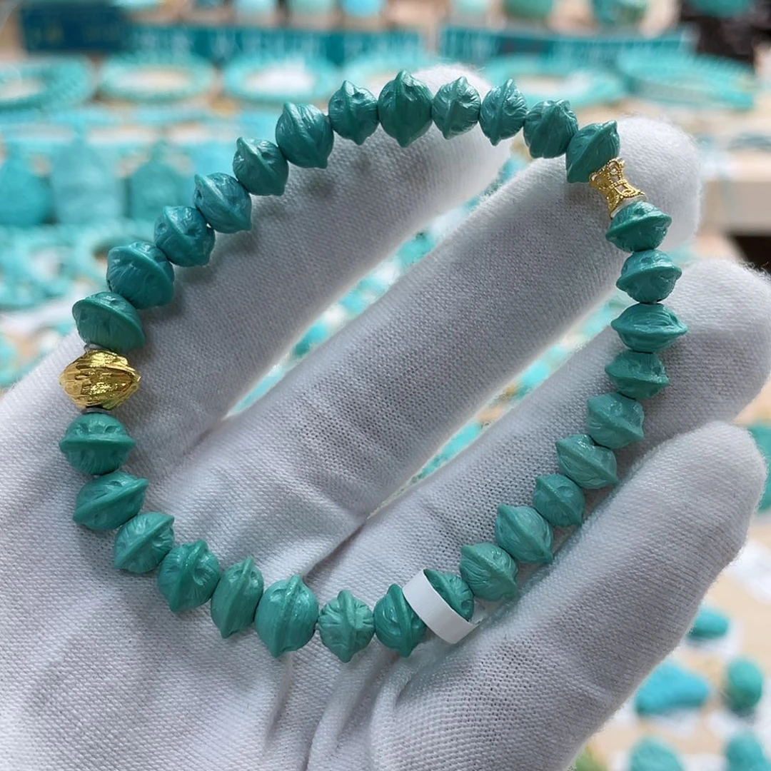 绿松石珠宝奇石未镶嵌