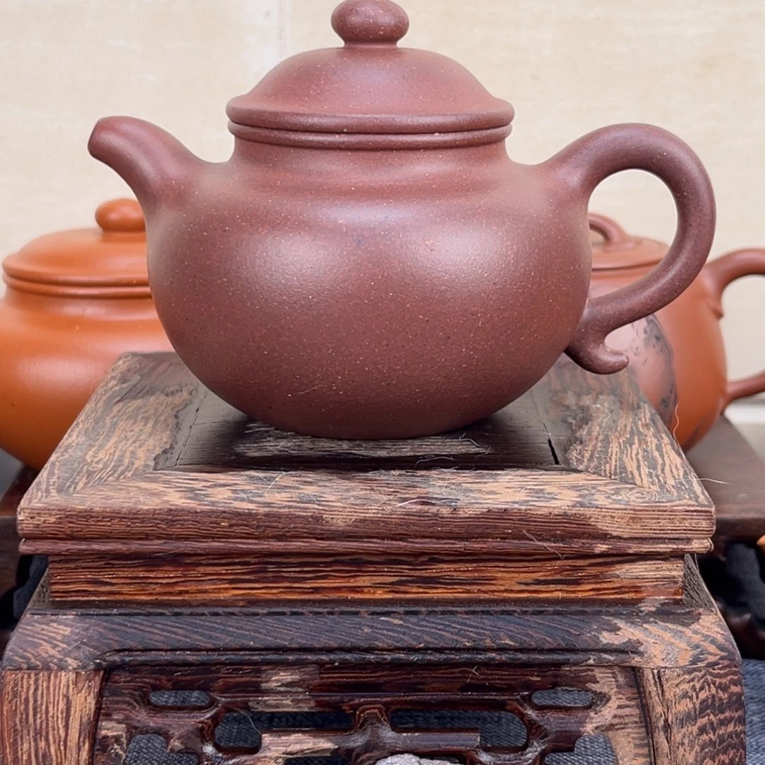 小***松茶壶紫砂宜兴紫砂壶全手工艺