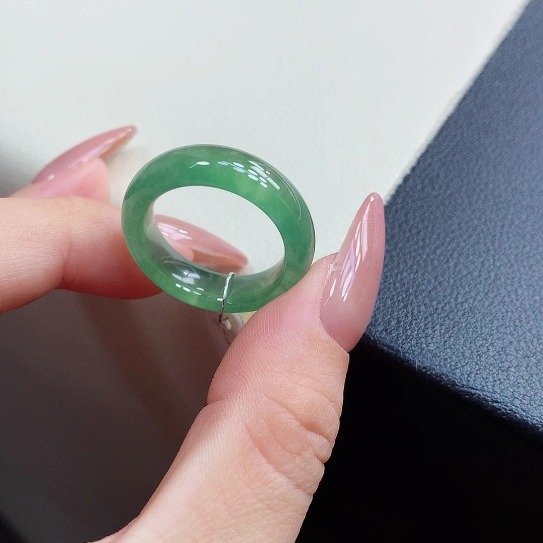 未镶嵌戒指翡翠16-17号