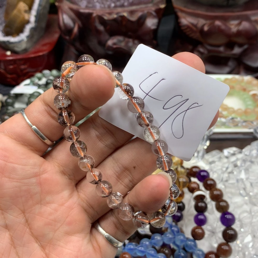 水晶手串未镶嵌天然