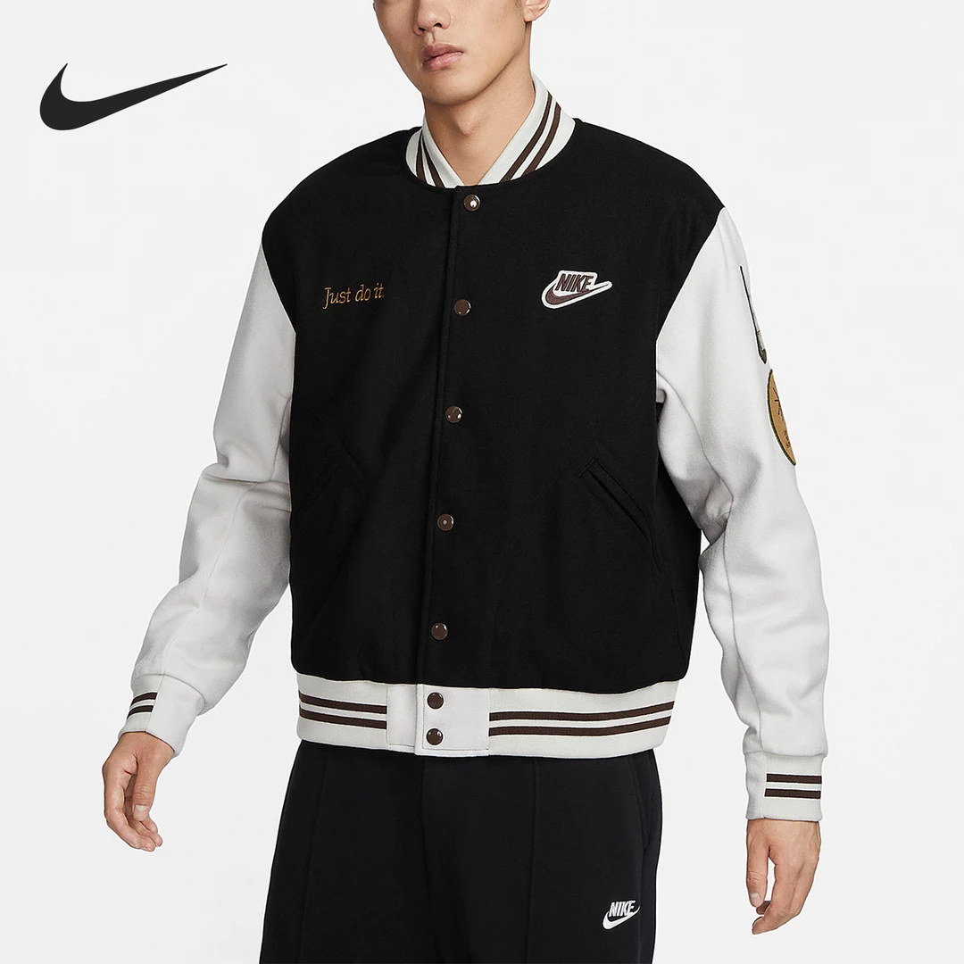 Nike/耐克正品冬季新款男子运动休闲保暖立领外套FV4026-010