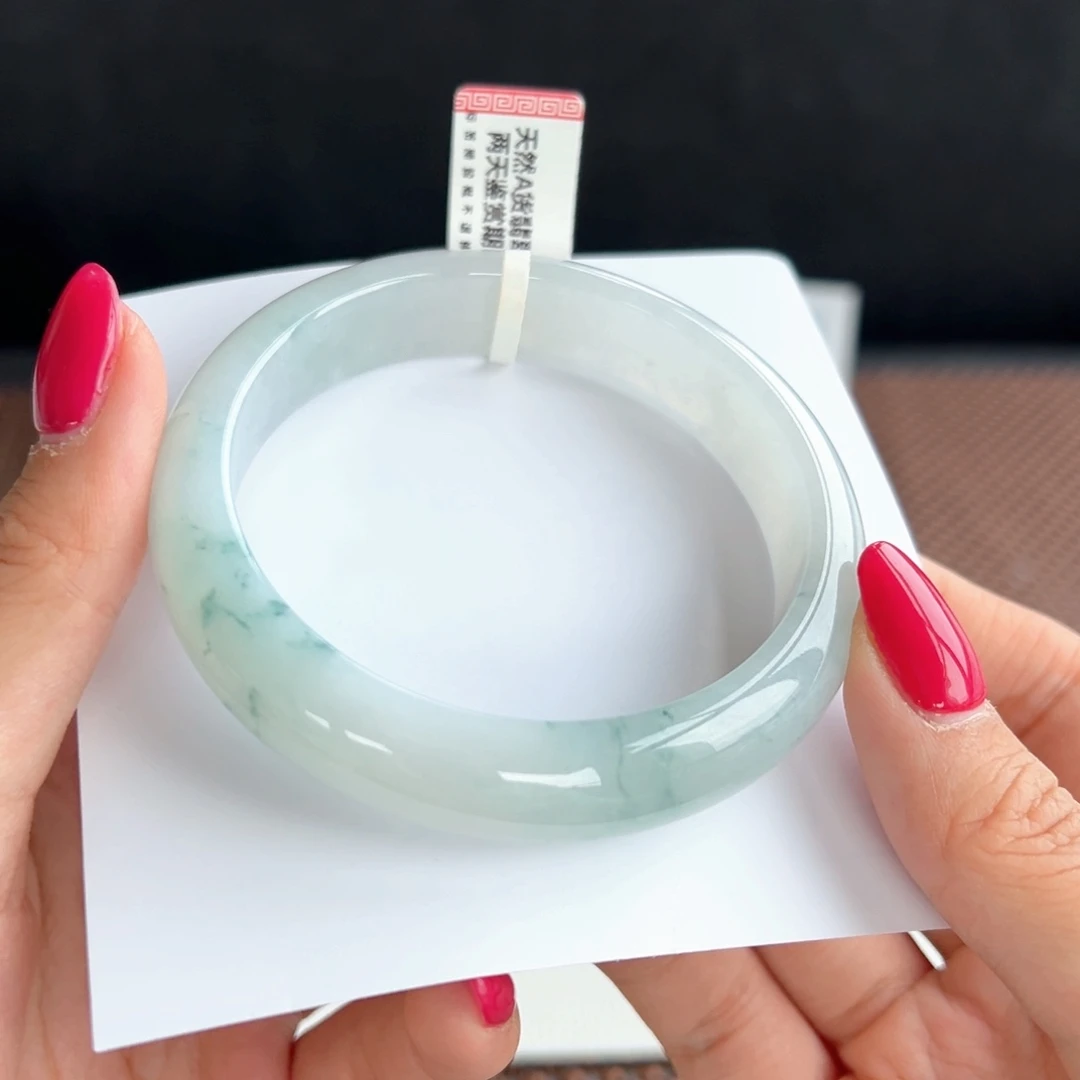 翡翠未镶嵌手镯8号 59.8