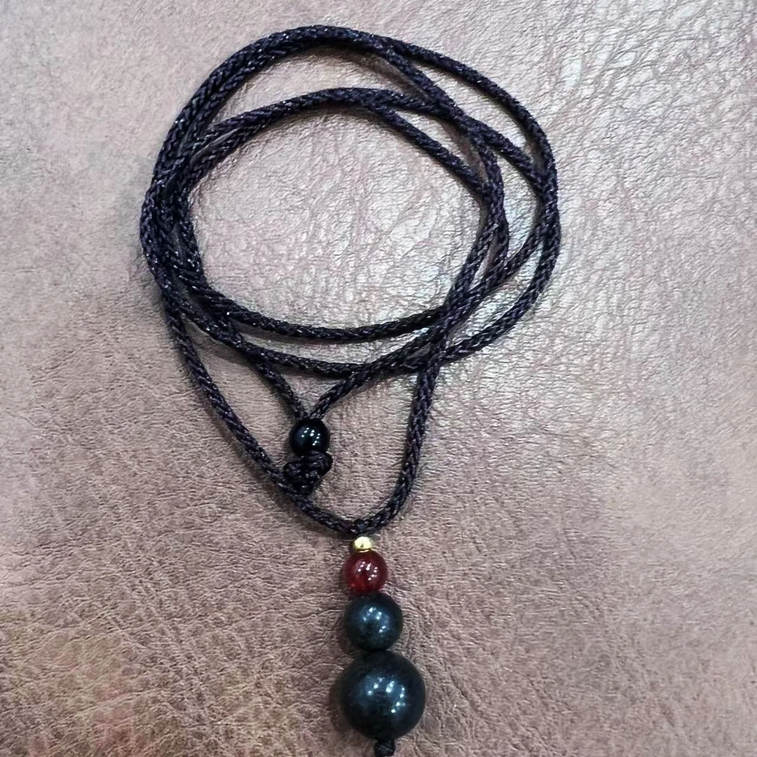 黑色-B5020-合香珠无礼盒精品手串配饰