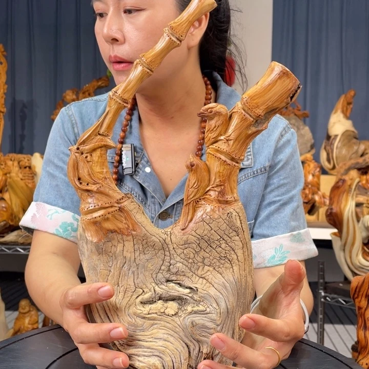 柏木（崖柏）随型摆件