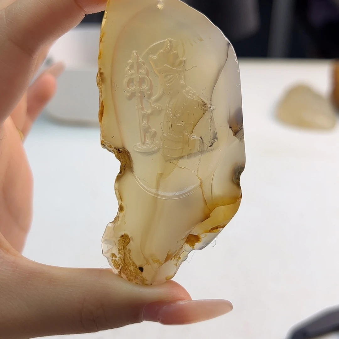 玛瑙/玉髓合金颈饰