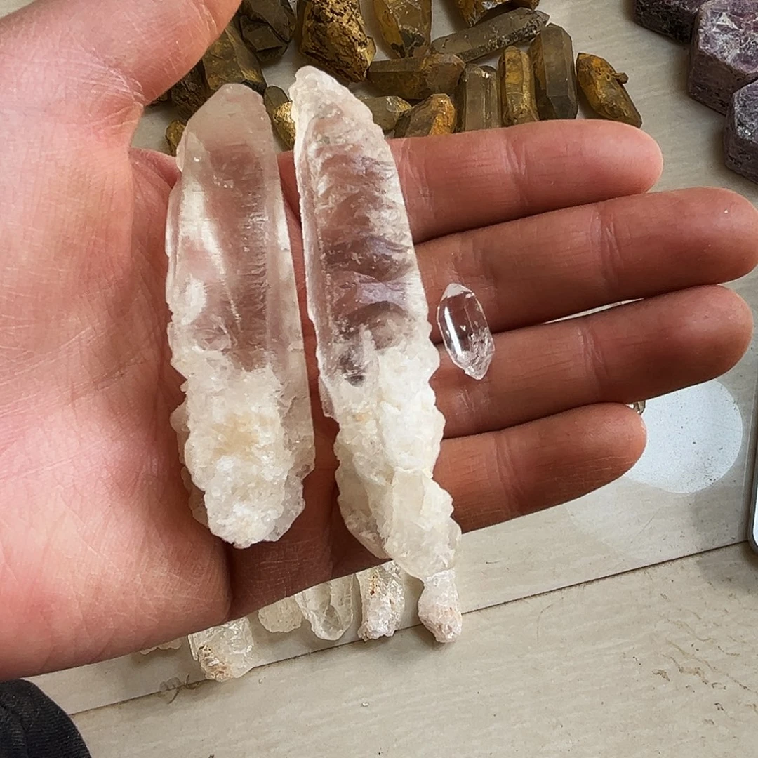 钛***E水晶珠宝半成品未镶嵌