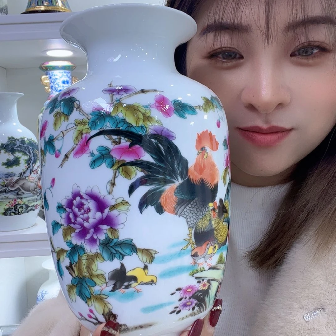 景德镇陶瓷花瓶摆件