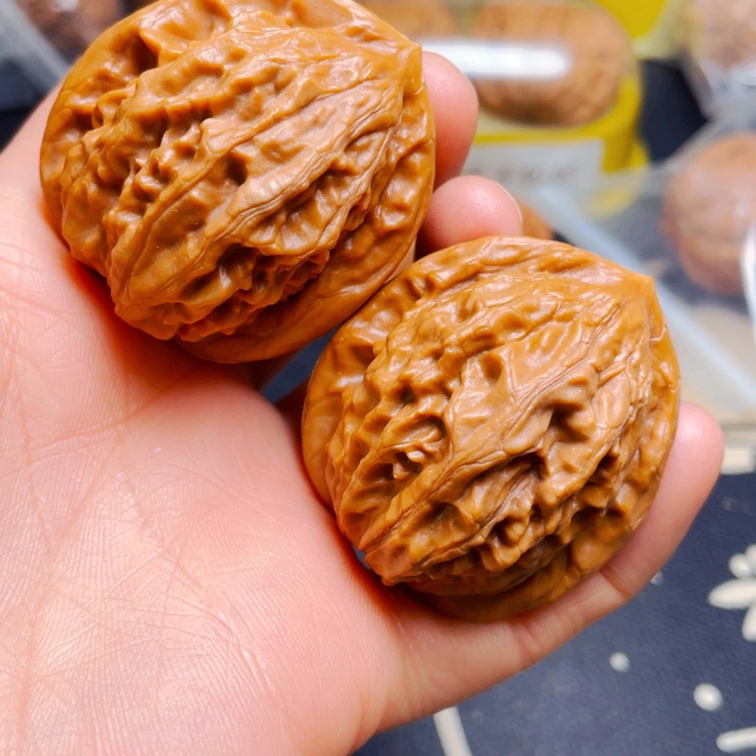 吊坠文玩核桃大红袍