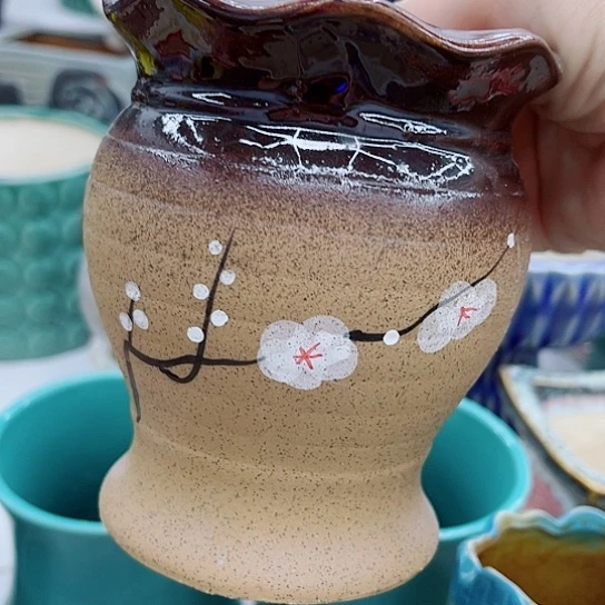 多肉绿植陶瓷花盆9.9包邮，有空