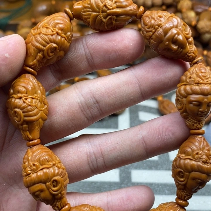 手串/手链橄榄核橄榄核雕工艺手串