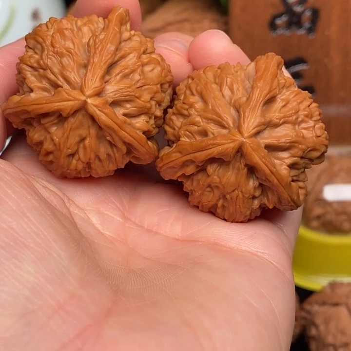 吊坠文玩核桃白奔