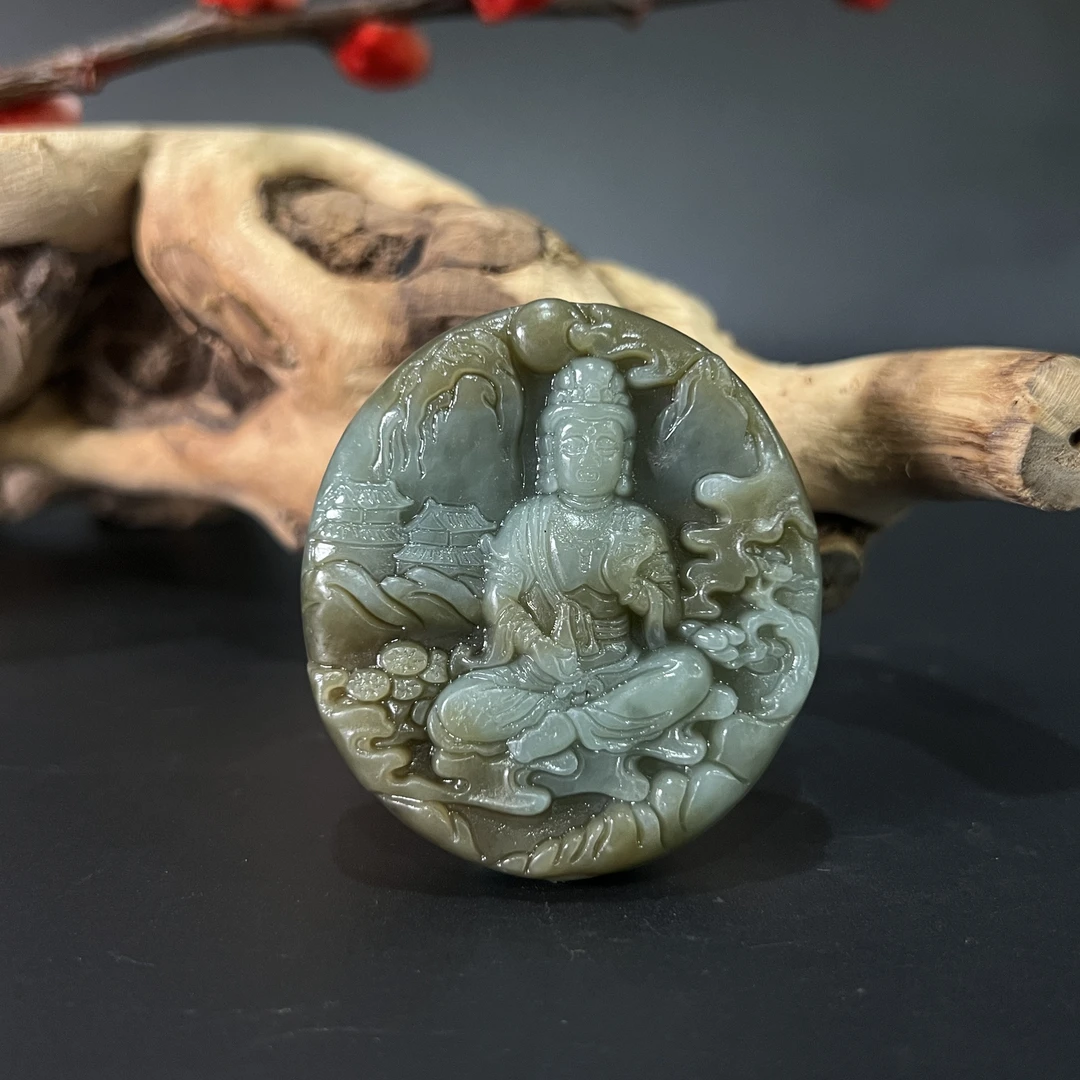 0621GC111和田玉挂件