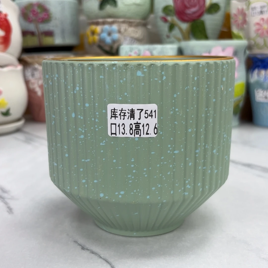 @夏西陶瓷花盆@@5541