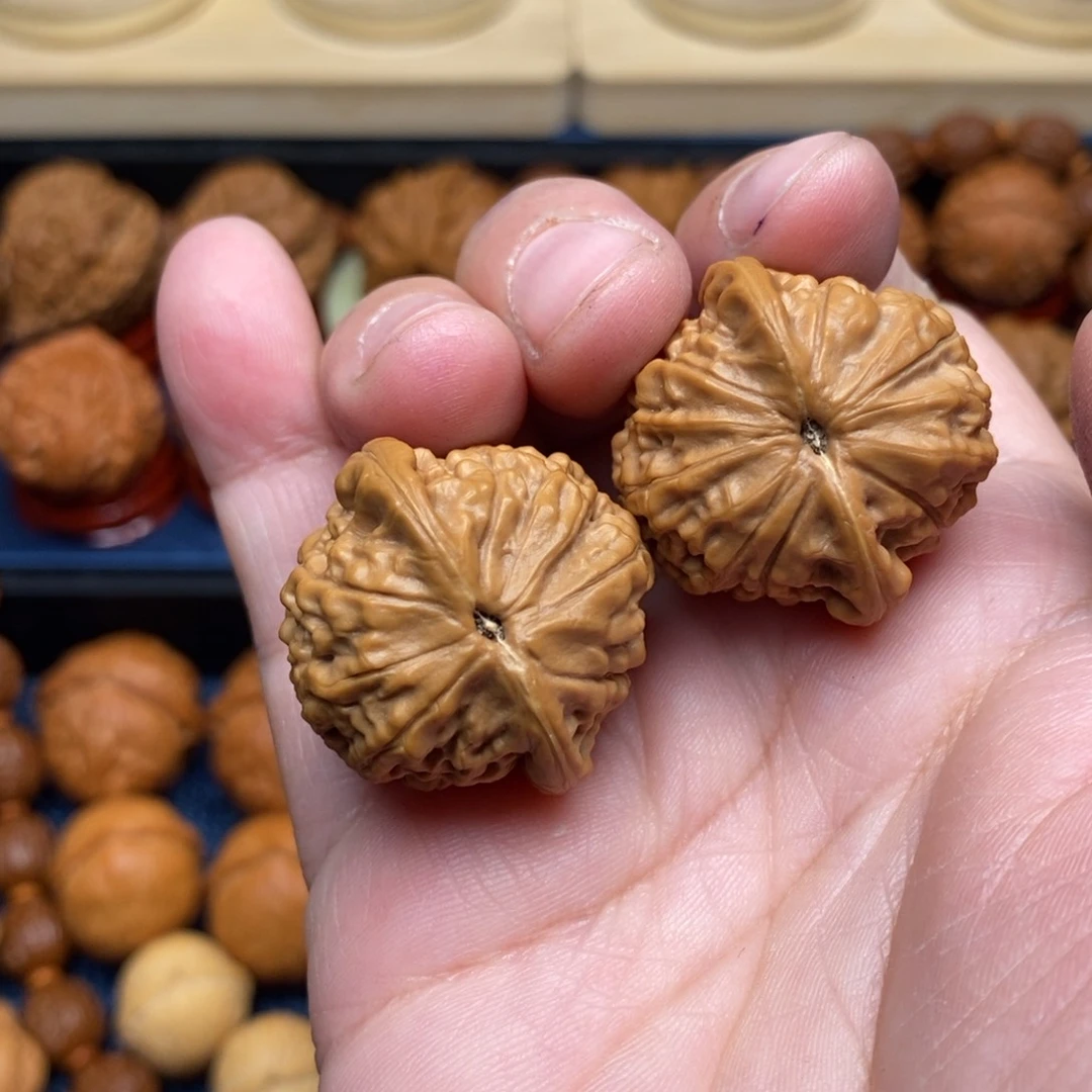 文玩核桃把件小*马手捻