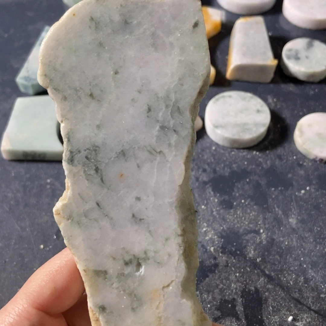 翡翠未镶嵌挂件天然翡翠