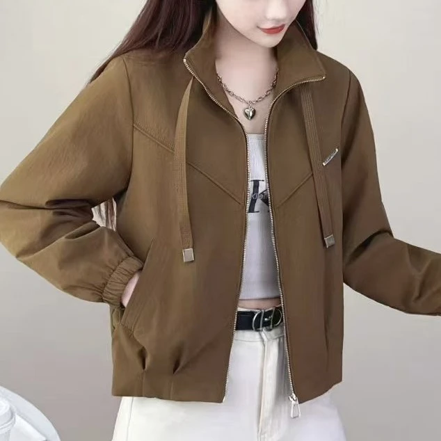 外套女2025早春秋季新款时尚皮夹克漂亮短款外套