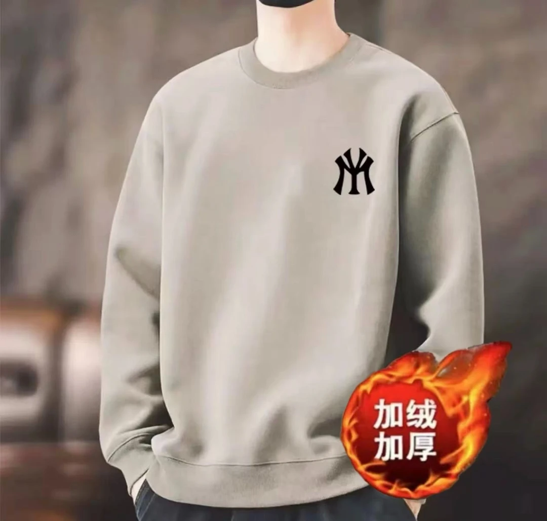 AY【一折粉丝福利】男士圆领印花卫衣潮流卫衣情侣同款男女